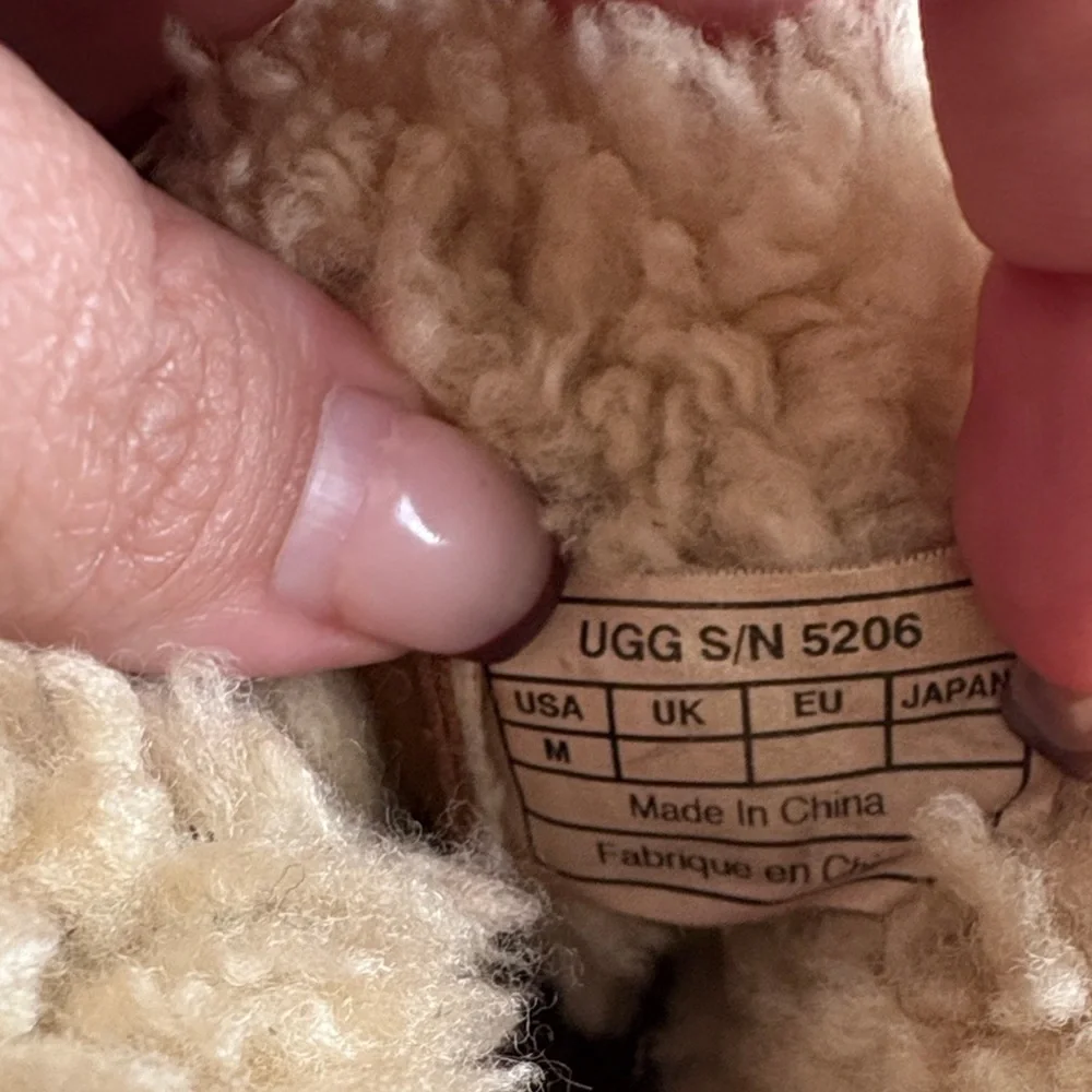 Uggs Cozy Shearling Slippers